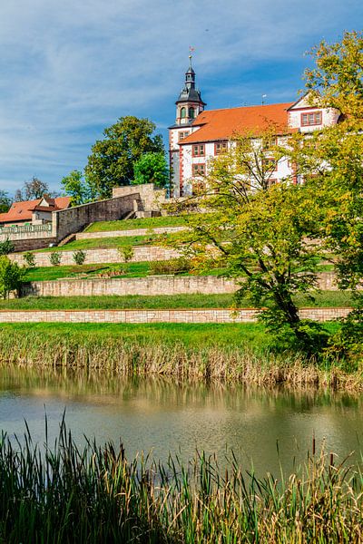 Château de Wilhelmsburg dans la lumière d'automne par Oliver Hlavaty