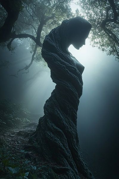 malerischer mystischer Wald von Egon Zitter