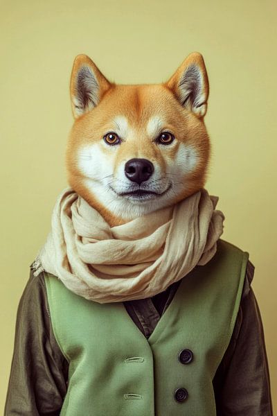 Shiba Inu von Poster Art Shop