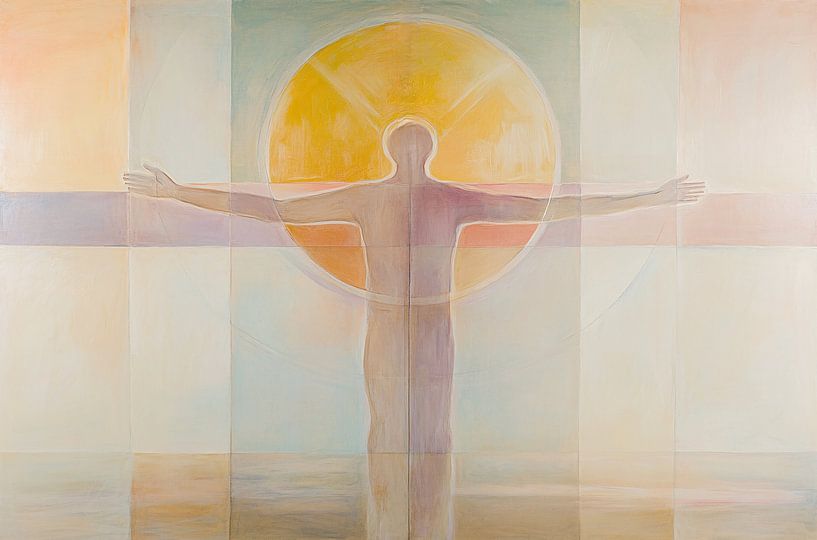 Silhouette in radiant light by Art & Soul Creations