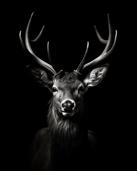 Portrait d'un animal par fernlichtsicht