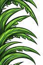 Digitale kunst groene bladeren van Imperial Art House thumbnail