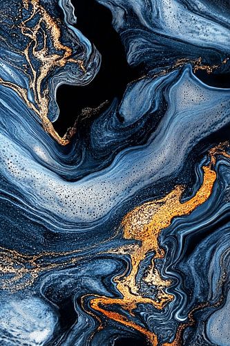 Abstract Alchemy - Organic Azure III