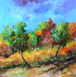 Obstgarten im Herbst