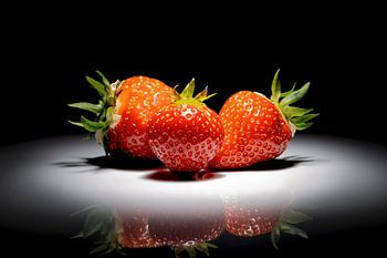 Erdbeeren im Rampenlicht