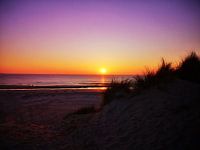 Sunset at the beach