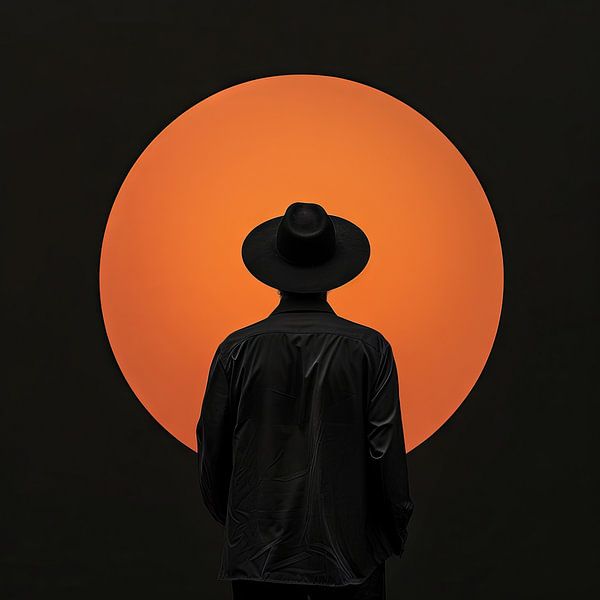 Sunset and silhouette by Poster Art Shop