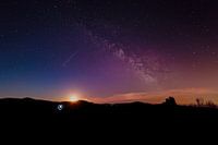 Atmospheric night in the Black Forest
