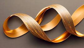 Gouden band met ontwerp