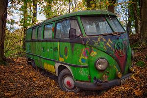 Vieux bus Volkswagen