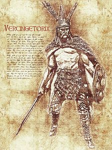 Vercingetorix van Printed Artings