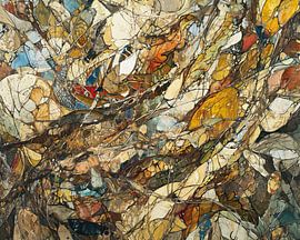 Geschichtete Natur Textur von ARTEO Gemälde