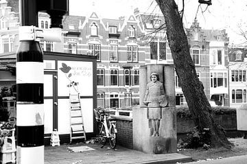 Holzbrücke, Haarlem von Esther Cobelens