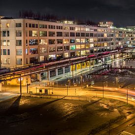 Strijp-S bij nacht van Maarten Cornelis