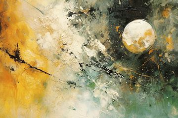 Moon Thoughts | Moderne Kunst van Studio Blikvangers