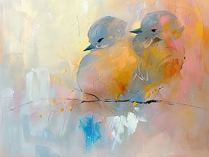 Birds Abstract Work | Spring