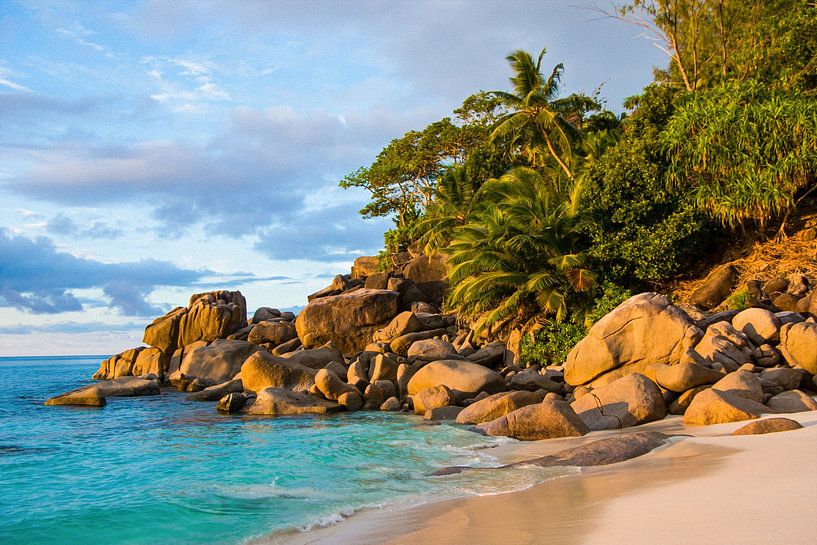 Plage de rêve Anse Georgette - Praslin - Seychelles par Max Steinwald
