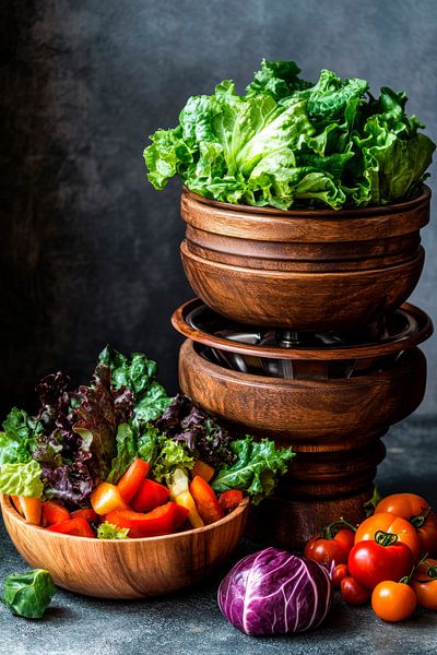 Carré de salade par Poster Art Shop