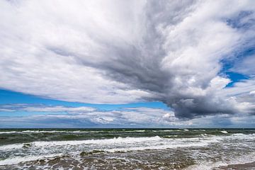 Het westelijke strand aan de Fischland-Darß van Rico Ködder