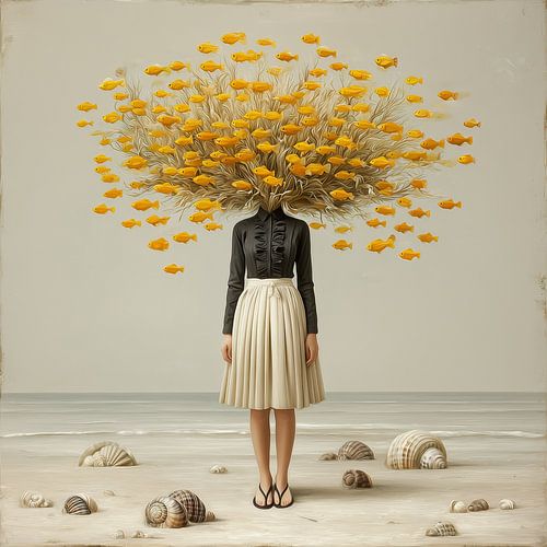 Golden Drift II by Mirjam Duizendstra