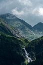 Wasserfall in den Karpaten von Sander Strijdhorst Miniaturansicht