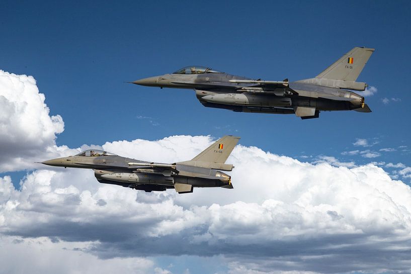 F-16 Fighting Falcon (General Dynamics F-16 Fighting Falcon), Belgique. par Gert Hilbink