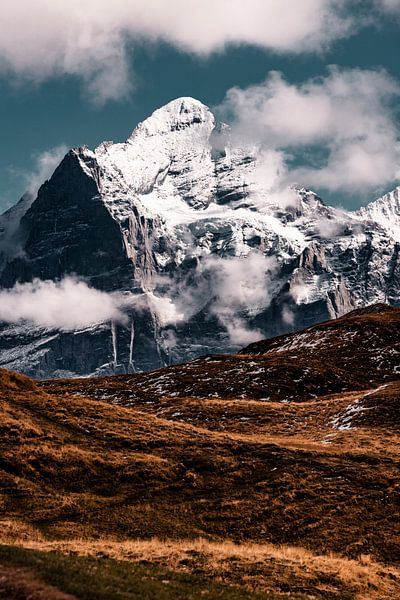 Wetterhorn in Autumn 2 by Hidde Hageman