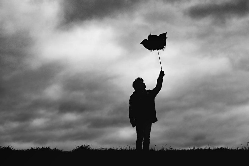 Alone in the storm by Maren Oude Essink