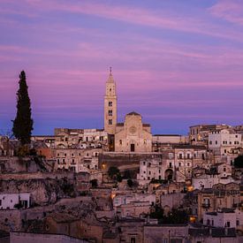 Matera - Zonsondergang van Teun Ruijters