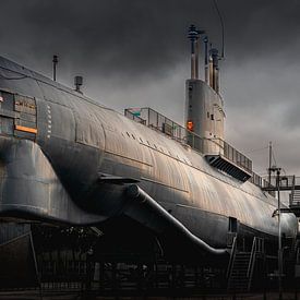 Photo d'art du sous-marin néerlandais Hr.Ms. Tonijn sur Rob Baken