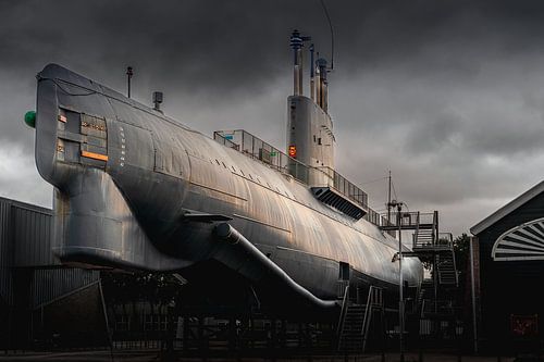 Fine Art Foto des niederländischen U-Boots Hr.Ms. Tonijn