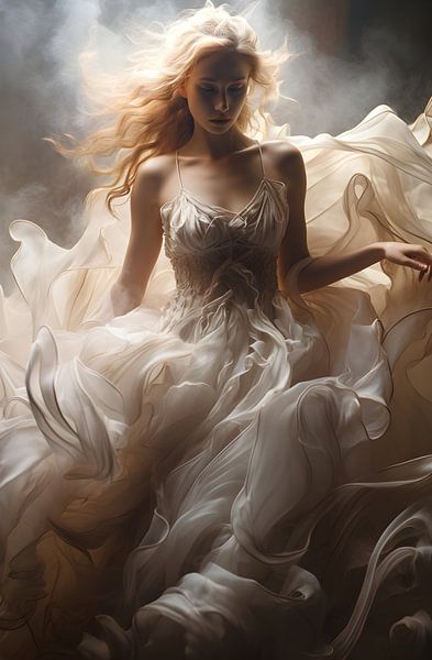 Die träumende Frau von Rosa Piazza