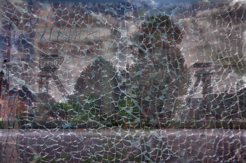 douane brisée par Edgar Schermaul