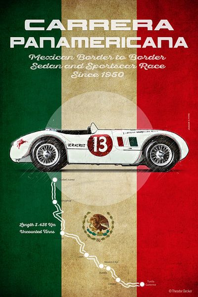 Carrera Panamericana Vintage J by Theodor Decker