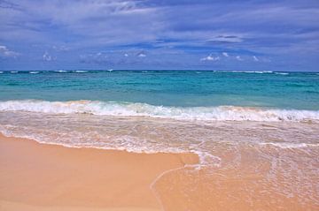 Caribbean beach van Ioana Hraball