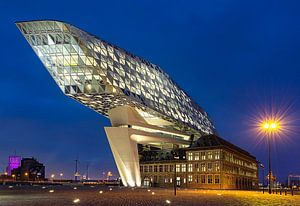 Hafengebäude Antwerpen, Belgien