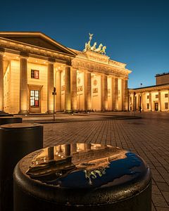 Brandenburger Tor Spiegelung von Stefan Schäfer