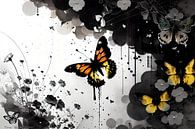 "De kunst van de natuur: een kleurrijke vlinder in actie". van ButterflyPix thumbnail