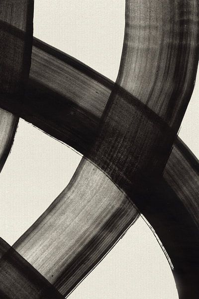 Ink lines in black by Dina Dankers