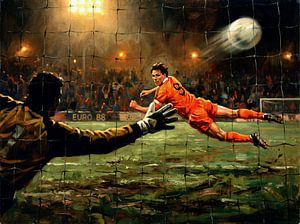 Fußballspiel Niederlande gegen Deutschland