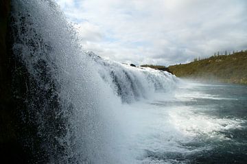 Island, Faxifoss Wasserfall von Discover Dutch Nature