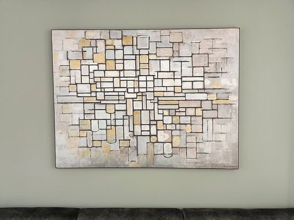 Customer photo: Piet Mondrian. No. 11, on ArtFrame