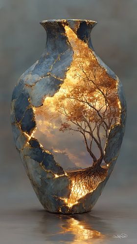 De Natuur in een Stenen Kruik