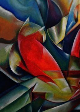 De Rode Uil - Abstractie