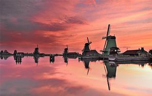 Molens Zaanse Schans van John Leeninga