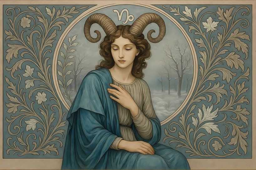 Capricorne Zodiaque par Ariadna de Raadt-Goldberg