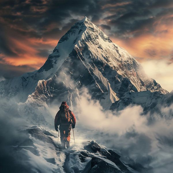 Alps: Golden morning light by fernlichtsicht