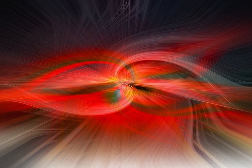 Kunst, Spiel der Linien. Digital erstellt von Gert Hilbink