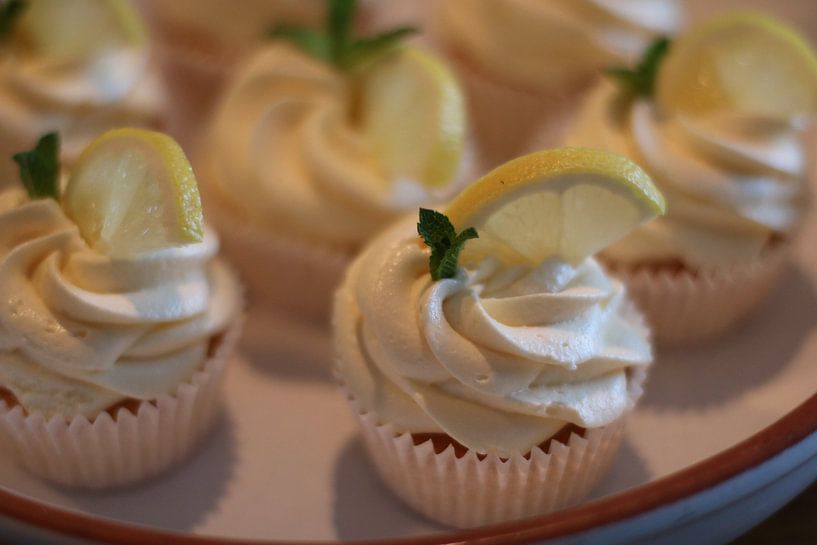 Delicious lemon cupcakes by Rosalie Broerze