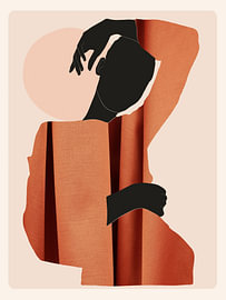 Abstract Art Female Figure by Thing Design